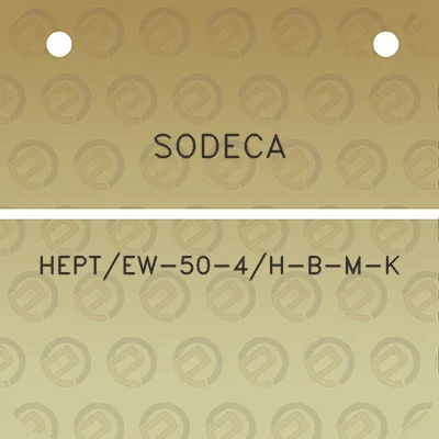 sodeca-heptew-50-4h-b-m-k