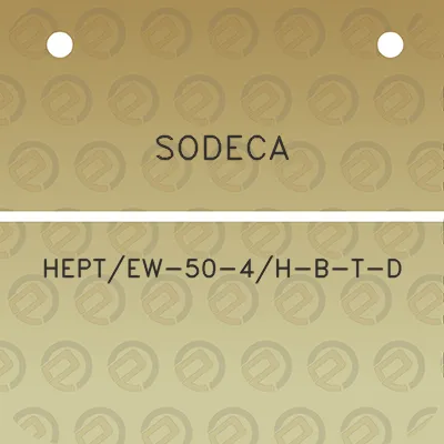 sodeca-heptew-50-4h-b-t-d