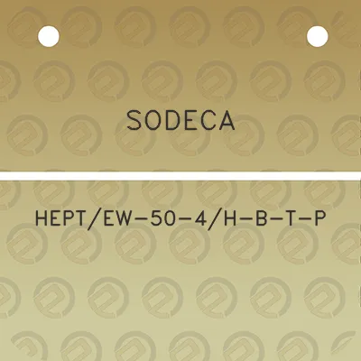 sodeca-heptew-50-4h-b-t-p