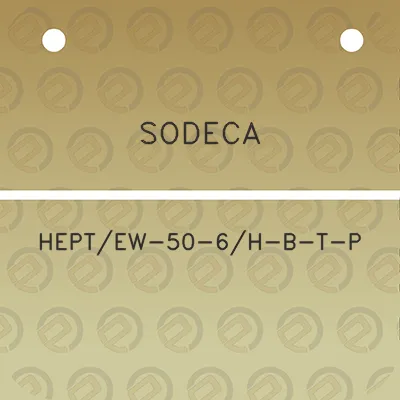 sodeca-heptew-50-6h-b-t-p