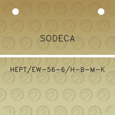 sodeca-heptew-56-6h-b-m-k