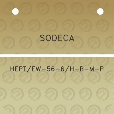 sodeca-heptew-56-6h-b-m-p