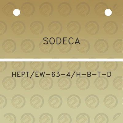 sodeca-heptew-63-4h-b-t-d