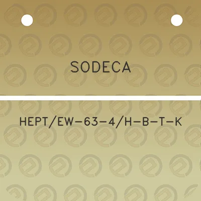 sodeca-heptew-63-4h-b-t-k