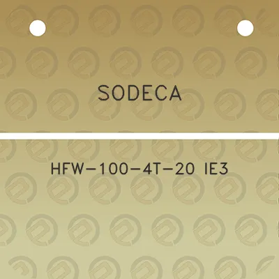 sodeca-hfw-100-4t-20-ie3