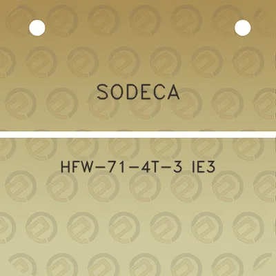 sodeca-hfw-71-4t-3-ie3