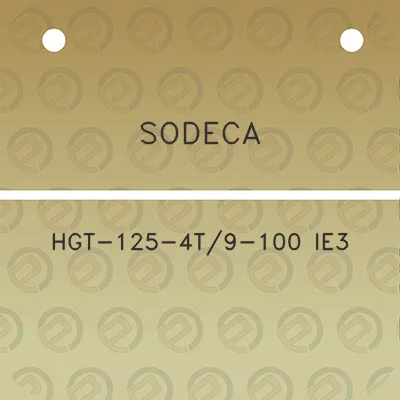 sodeca-hgt-125-4t9-100-ie3