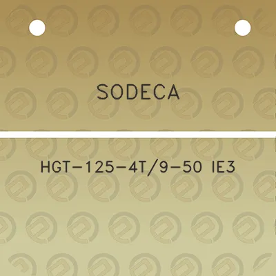 sodeca-hgt-125-4t9-50-ie3