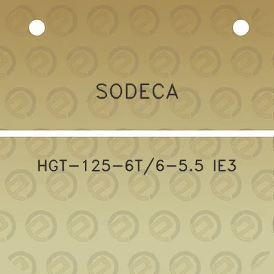 sodeca-hgt-125-6t6-55-ie3