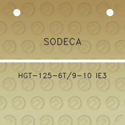 sodeca-hgt-125-6t9-10-ie3