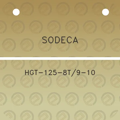 sodeca-hgt-125-8t9-10