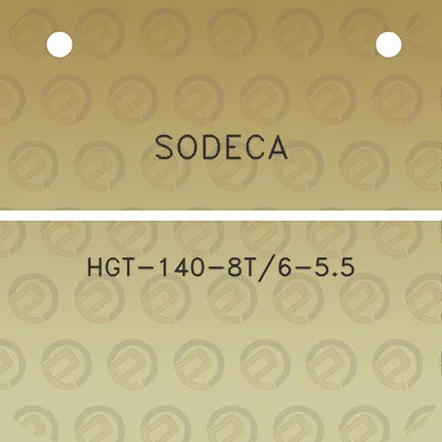 sodeca-hgt-140-8t6-55