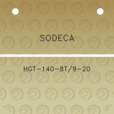 sodeca-hgt-140-8t9-20