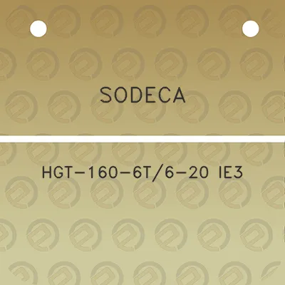 sodeca-hgt-160-6t6-20-ie3