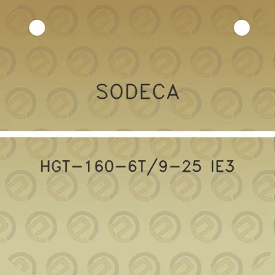 sodeca-hgt-160-6t9-25-ie3