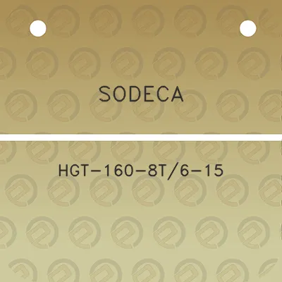 sodeca-hgt-160-8t6-15