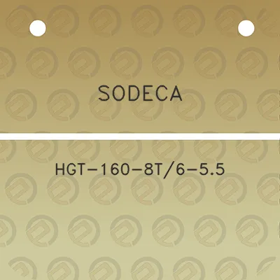 sodeca-hgt-160-8t6-55