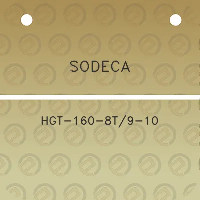 sodeca-hgt-160-8t9-10