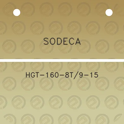 sodeca-hgt-160-8t9-15