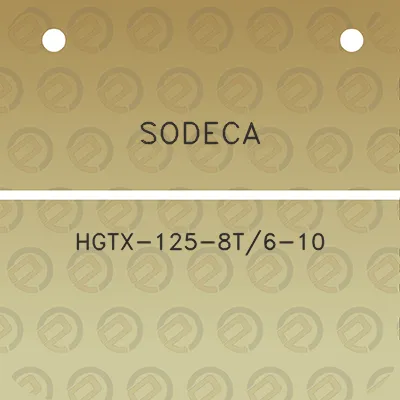 sodeca-hgtx-125-8t6-10