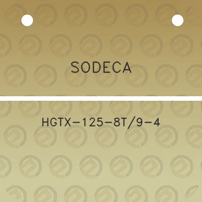 sodeca-hgtx-125-8t9-4