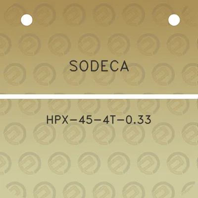 sodeca-hpx-45-4t-033