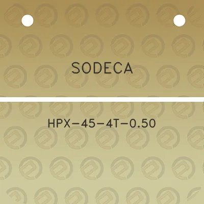 sodeca-hpx-45-4t-050