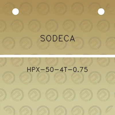 sodeca-hpx-50-4t-075