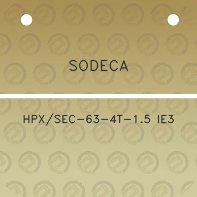 sodeca-hpxsec-63-4t-15-ie3