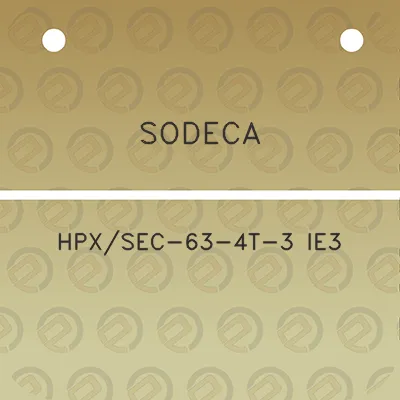 sodeca-hpxsec-63-4t-3-ie3