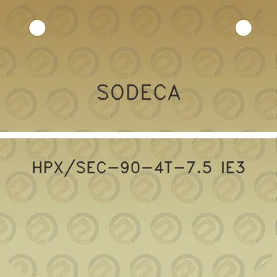 sodeca-hpxsec-90-4t-75-ie3