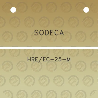 sodeca-hreec-25-m