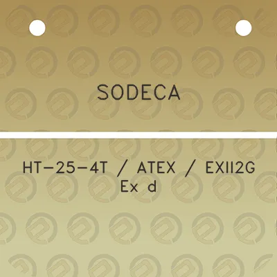 sodeca-ht-25-4t-atex-exii2g-ex-d