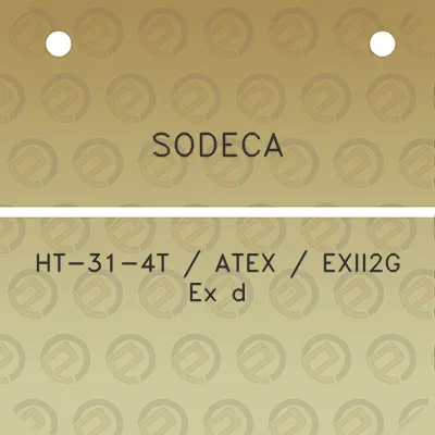 sodeca-ht-31-4t-atex-exii2g-ex-d