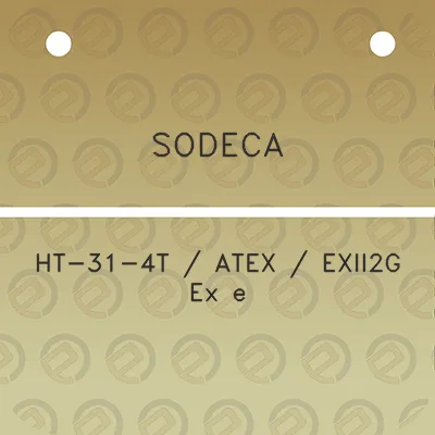 sodeca-ht-31-4t-atex-exii2g-ex-e