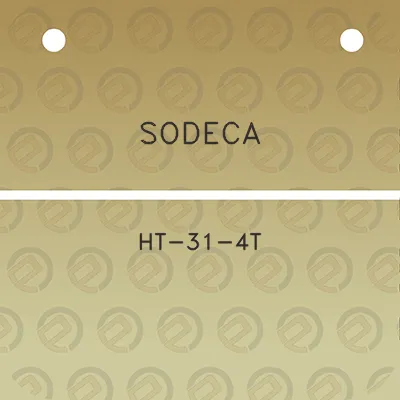 sodeca-ht-31-4t