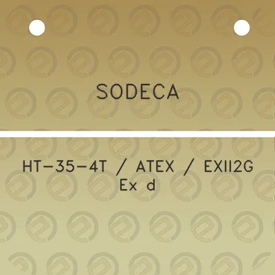 sodeca-ht-35-4t-atex-exii2g-ex-d