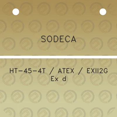 sodeca-ht-45-4t-atex-exii2g-ex-d