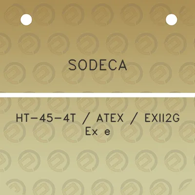 sodeca-ht-45-4t-atex-exii2g-ex-e