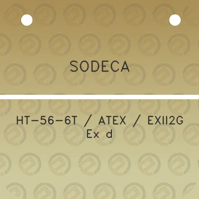 sodeca-ht-56-6t-atex-exii2g-ex-d