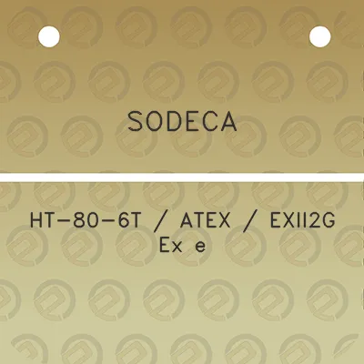 sodeca-ht-80-6t-atex-exii2g-ex-e