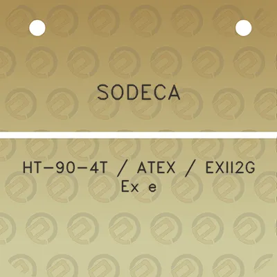 sodeca-ht-90-4t-atex-exii2g-ex-e