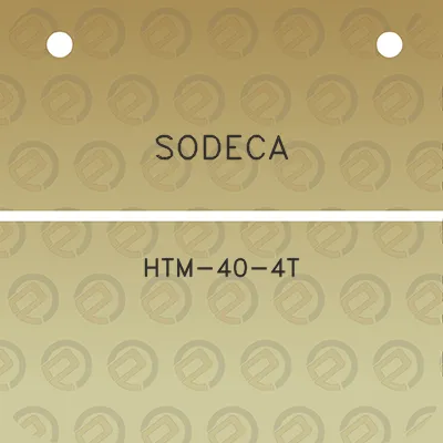 sodeca-htm-40-4t