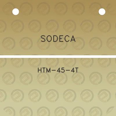 sodeca-htm-45-4t