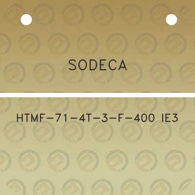 sodeca-htmf-71-4t-3-f-400-ie3