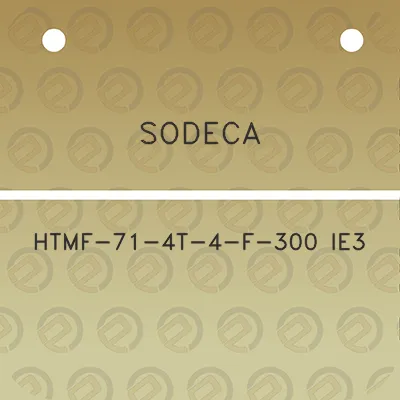 sodeca-htmf-71-4t-4-f-300-ie3