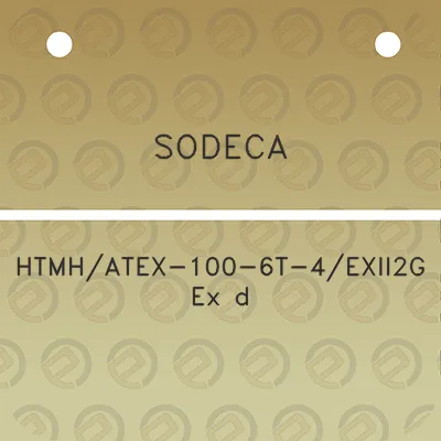 sodeca-htmhatex-100-6t-4exii2g-ex-d