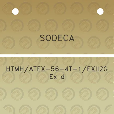 sodeca-htmhatex-56-4t-1exii2g-ex-d