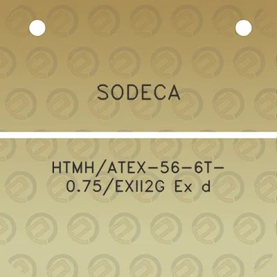 sodeca-htmhatex-56-6t-075exii2g-ex-d