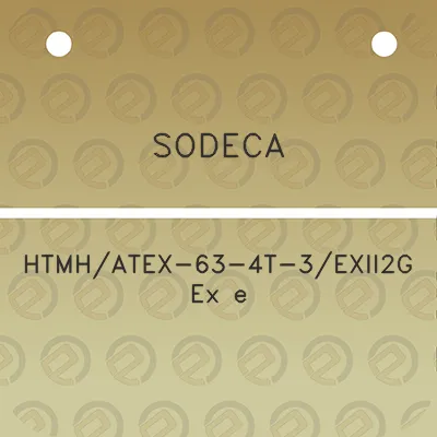 sodeca-htmhatex-63-4t-3exii2g-ex-e